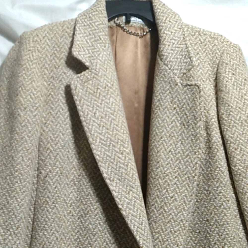 FLASH SALE! Stunning Ashley Scott Wool Long Coat Size In Description Made USA … - Picture 2 of 13